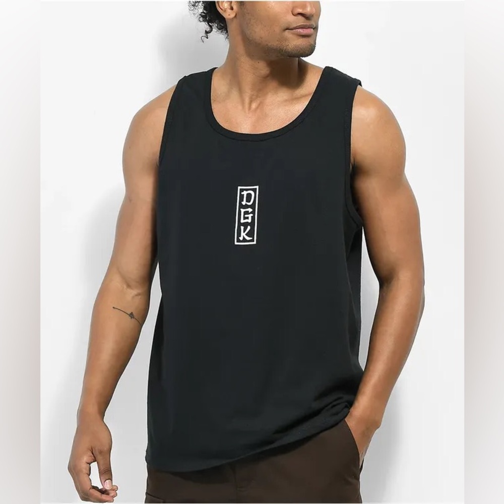Black DGK Men’s Tank Top